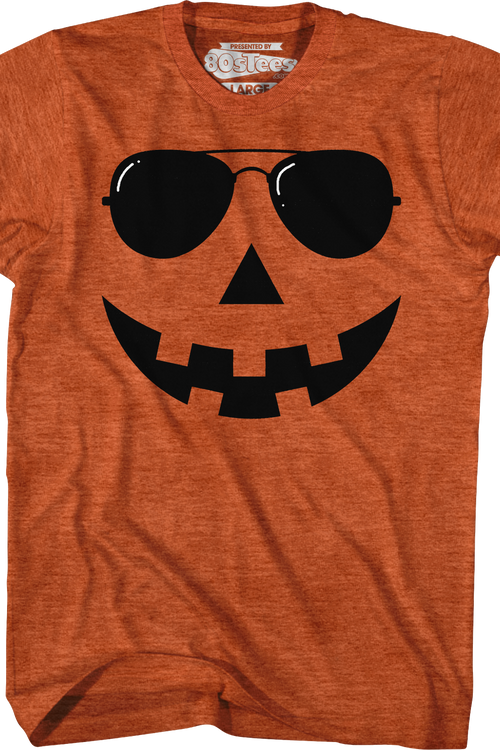 Cool Pumpkin Face T-Shirtmain product image