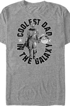 Coolest Dad In The Galaxy The Mandalorian Star Wars T-Shirt