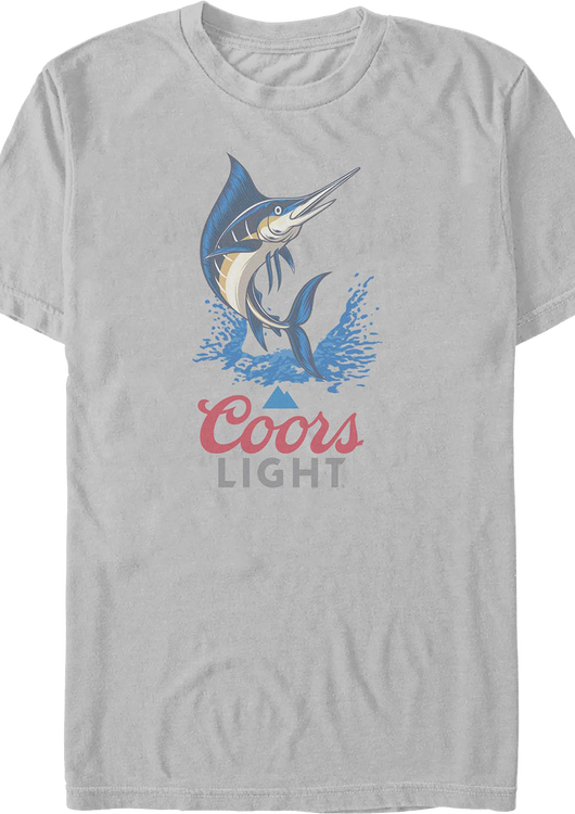Swordfish Coors Light T-Shirt - main product image