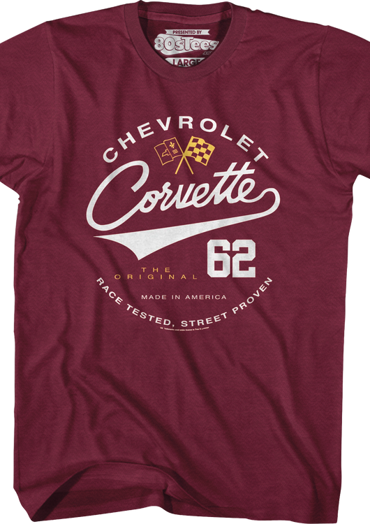 Corvette 62 Chevrolet T-Shirt - main product image