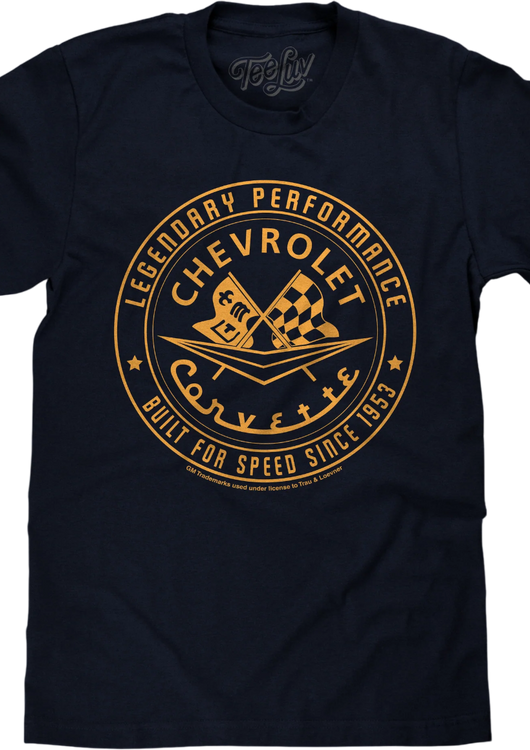 Corvette Legendary Performance Chevrolet T-Shirt - main product image