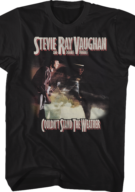 Couldn't Stand The Weather Stevie Ray Vaughan T-Shirt - main product image