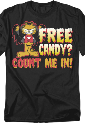 Count Me In Garfield T-Shirt