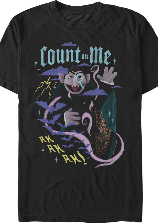 Count On Me Sesame Street T-Shirt - main product image