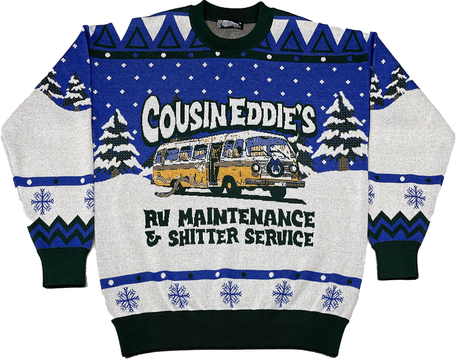 Cousin Eddie s RV Maintenance Christmas Vacation Knitted Sweater