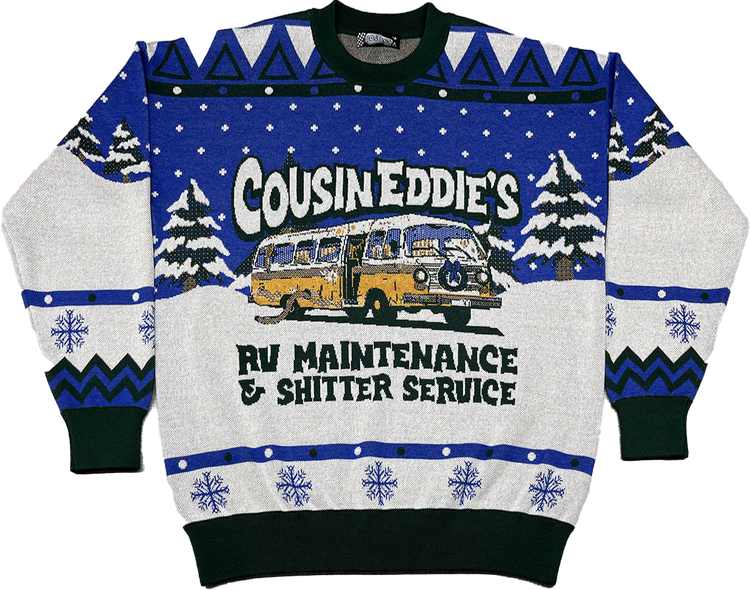 Cousin eddie xmas sweater hot sale