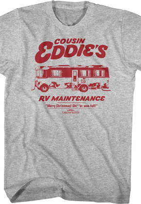 Cousin Eddie's RV Maintenance Christmas Vacation T-Shirt