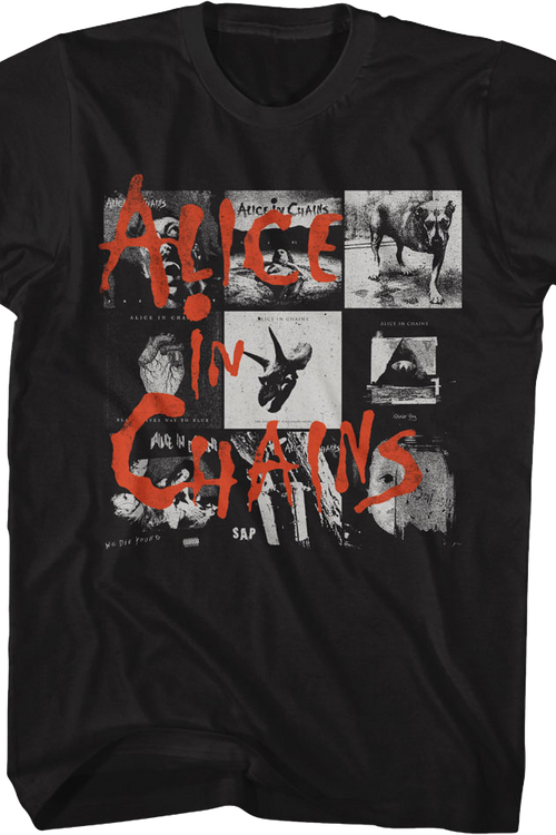Cover Artwork Alice In Chains T-Shirt - main product image