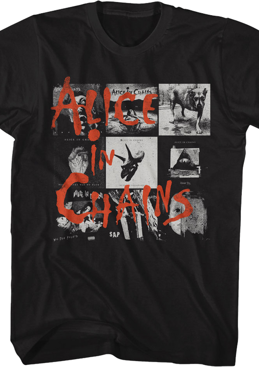 Cover Artwork Alice In Chains T-Shirt - main product image