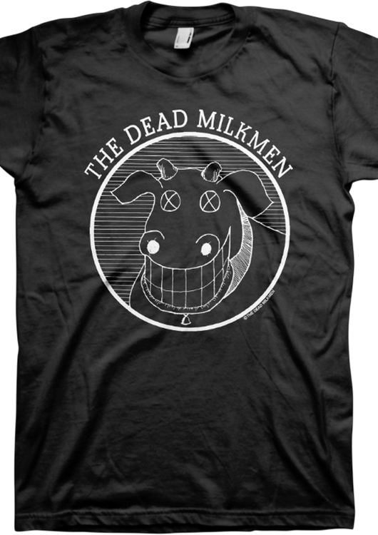 Cow Logo Dead Milkmen T-Shirt - main product image