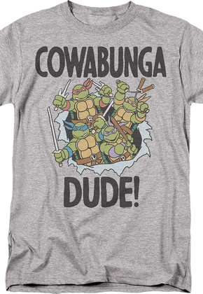 Cowabunga Dude Teenage Mutant Ninja Turtles T-Shirt