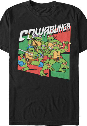 Cowabunga Teenage Mutant Ninja Turtles T-Shirt