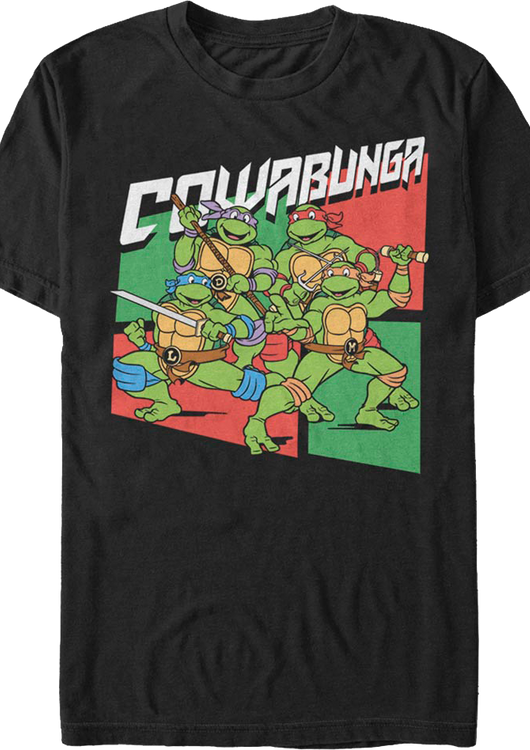 Cowabunga Teenage Mutant Ninja Turtles T-Shirt - main product image