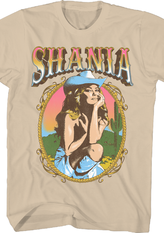 Cowgirl Shania Twain T-Shirt - main product image