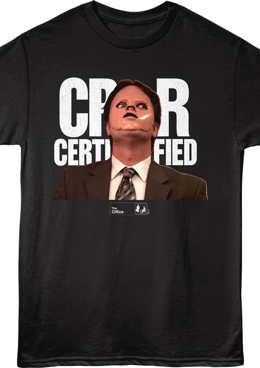 CPR Certified The Office T-Shirt - main product image