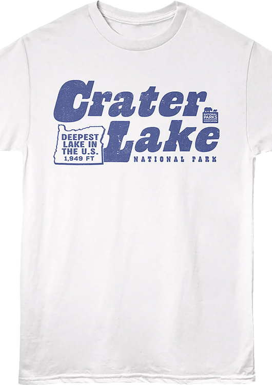Vintage Crater Lake National Park T-Shirt - main product image