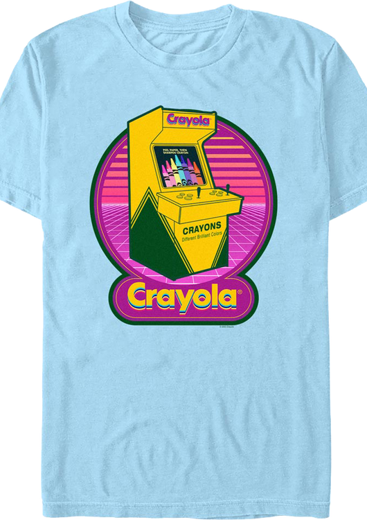 Crayons Arcade Game Crayola T-Shirt - main product image