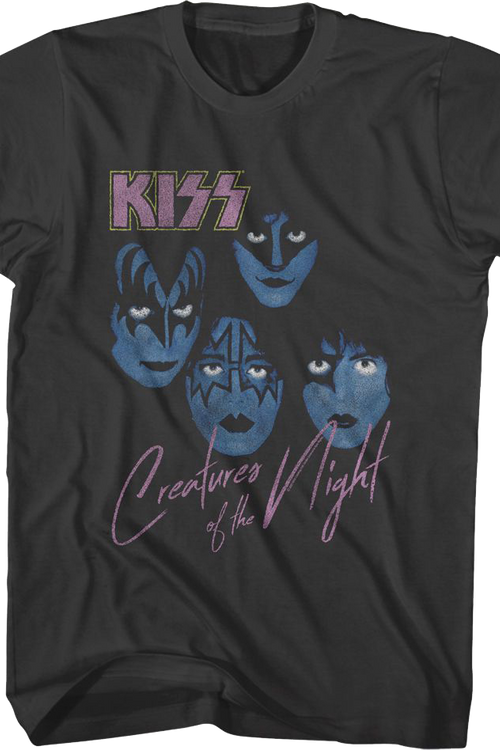 Creatures of the Night Album Cover KISS T-Shirt - main product image