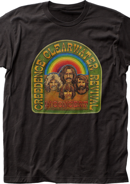Creedence Clearwater Revival In Concert T-Shirt - main product image