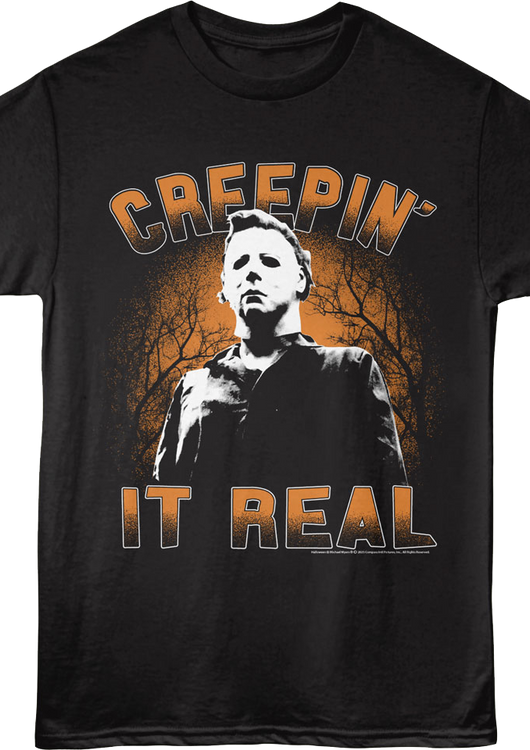 Creepin' It Real Halloween T-Shirt - main product image