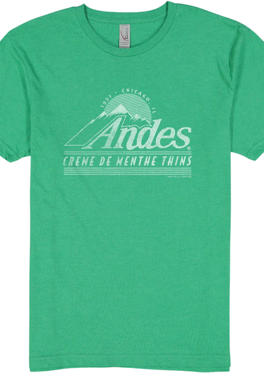 Creme De Menthe Thins Andes Chocolate Mints T-Shirt - main product image