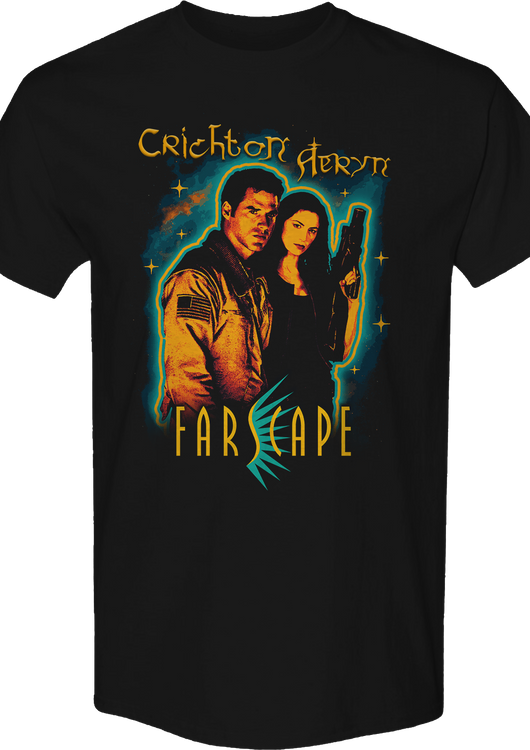 Crichton & Aeryn Farscape T-Shirt - main product image