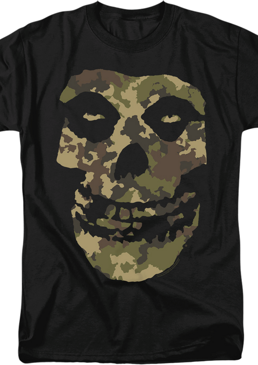 Crimson Camouflage Misfits T-Shirt - main product image