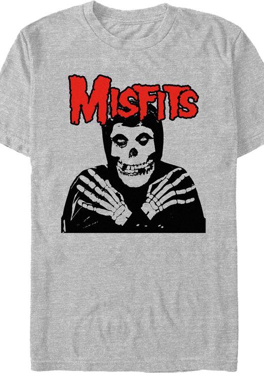 Crimson Ghost Crossed Arms Misfits T-Shirt - main product image