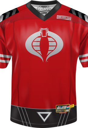 Crimson Guard GI Joe Football Jersey