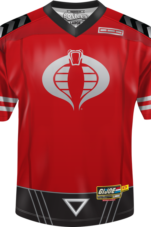 Crimson Guard GI Joe Football Jerseymain product image