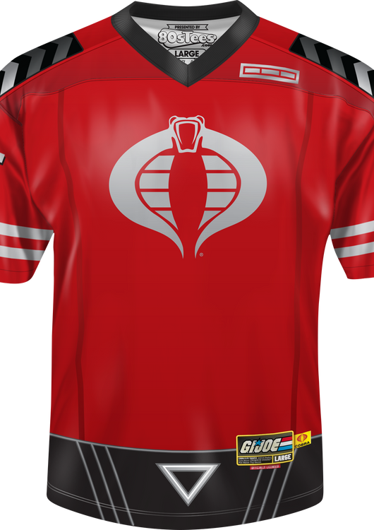 Crimson Guard GI Joe Football Jersey - main product image
