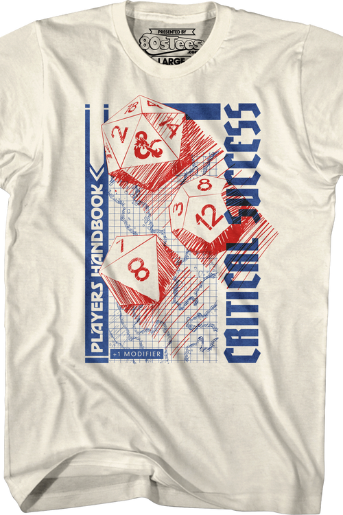 Critical Success Dungeons & Dragons T-Shirtmain product image