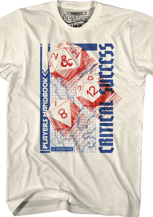 Critical Success Dungeons & Dragons T-Shirt - main product image
