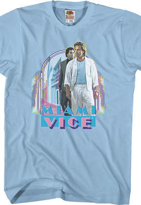 Crockett and Tubbs Miami Vice T-Shirt