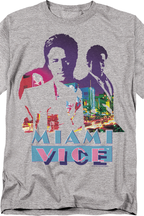 Sonny Crockett & Rico Tubbs Miami Vice T-Shirtmain product image