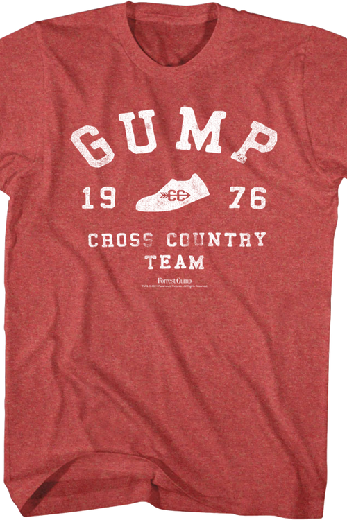 Cross Country Forrest Gump Shirtmain product image