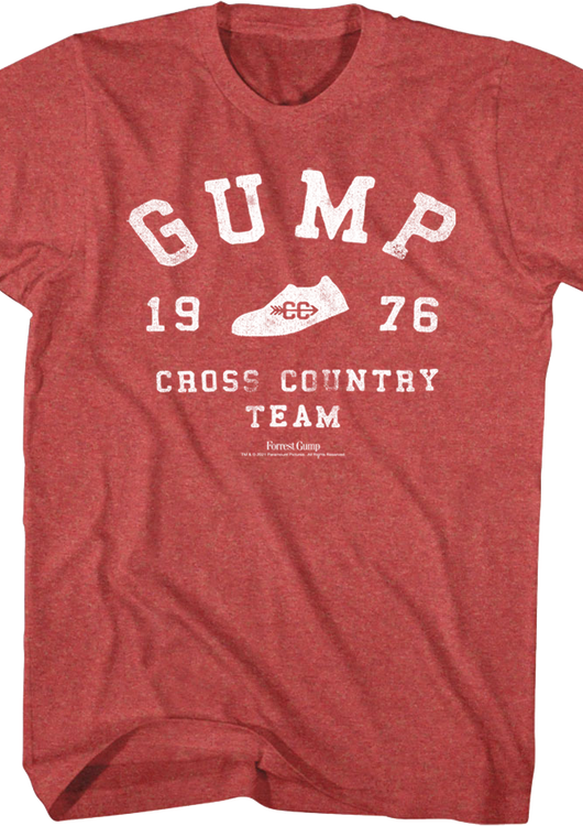 Cross Country Forrest Gump Shirt - main product image