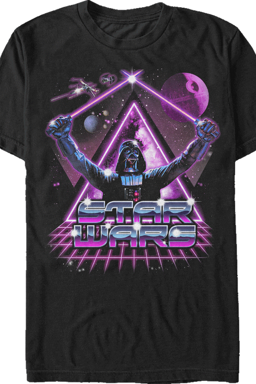 Crossed Light Sabers Star Wars Darth Vader T-Shirtmain product image