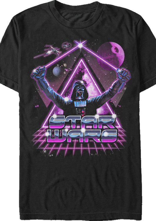 Crossed Light Sabers Star Wars Darth Vader T-Shirt - main product image