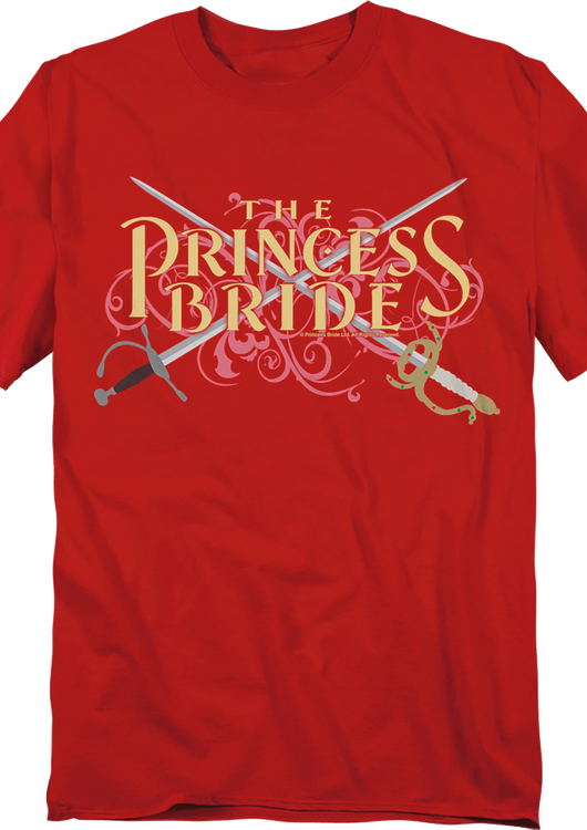 Crossed Swords Logo Princess Bride T-Shirt - main product image