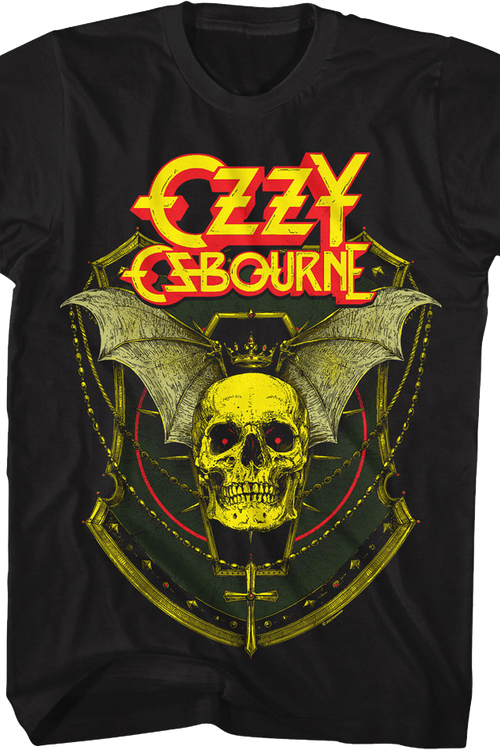 Crowned Skull Ozzy Osbourne T-Shirtmain product image