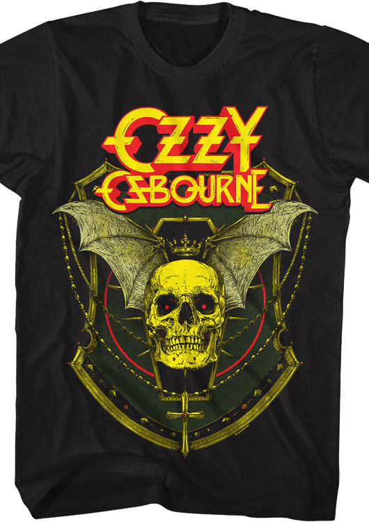 Crowned Skull Ozzy Osbourne T-Shirt - main product image