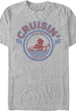 Cruisin' Silhouette Mario Kart T-Shirt