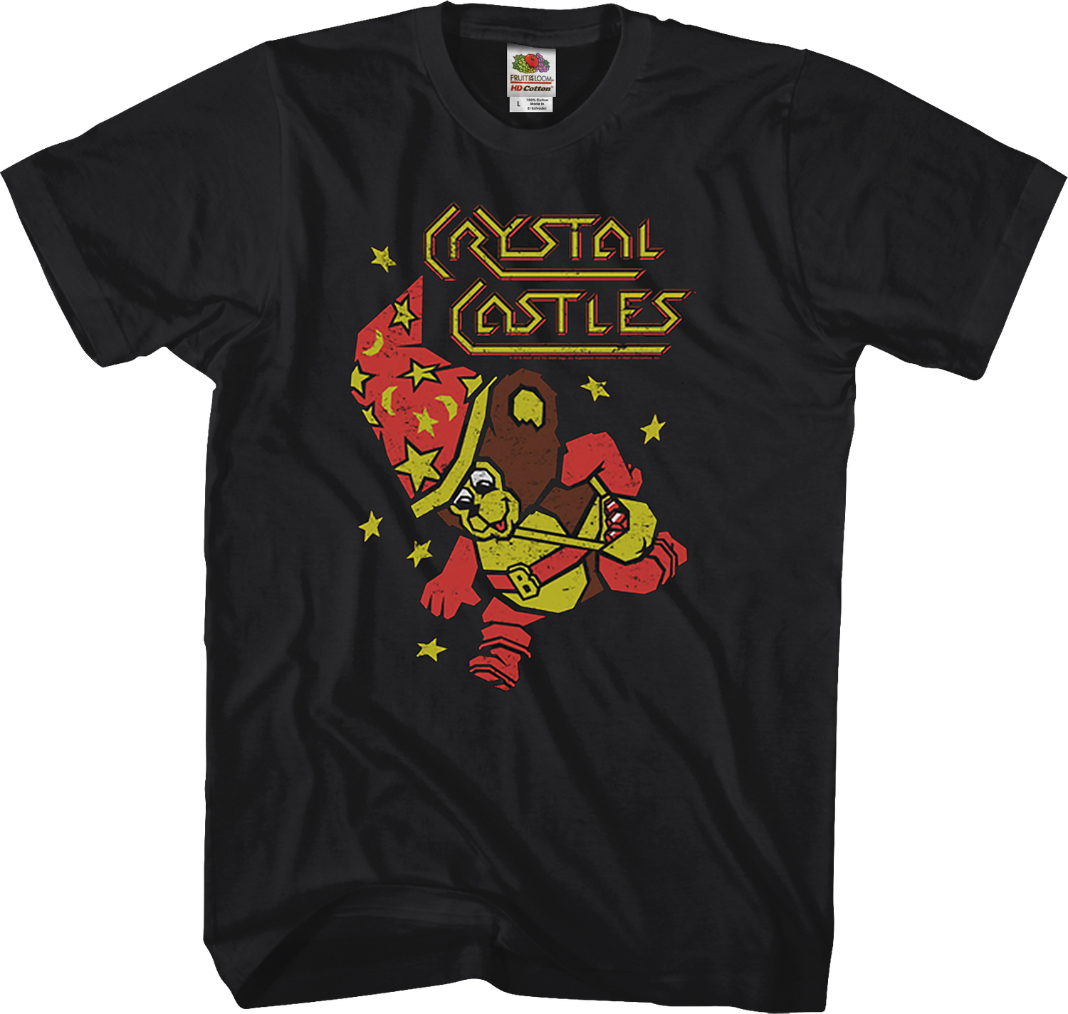 Crystal Castles Bentley Bear T-Shirt: Atari Mens T-Shirt
