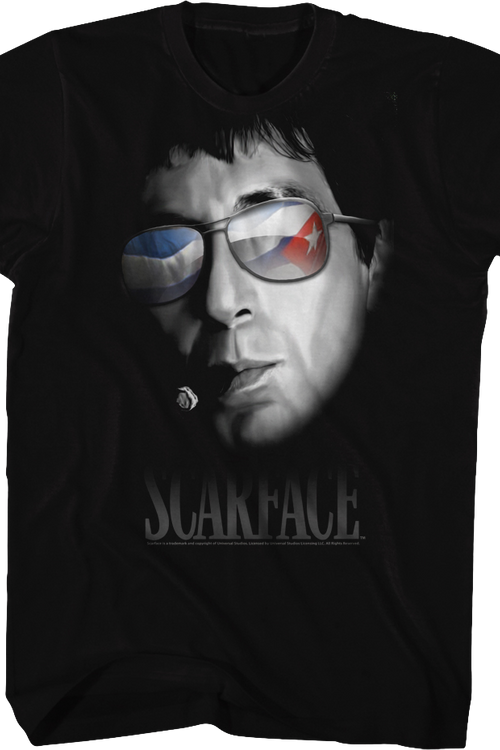 Cuban Flag Scarface T-Shirtmain product image