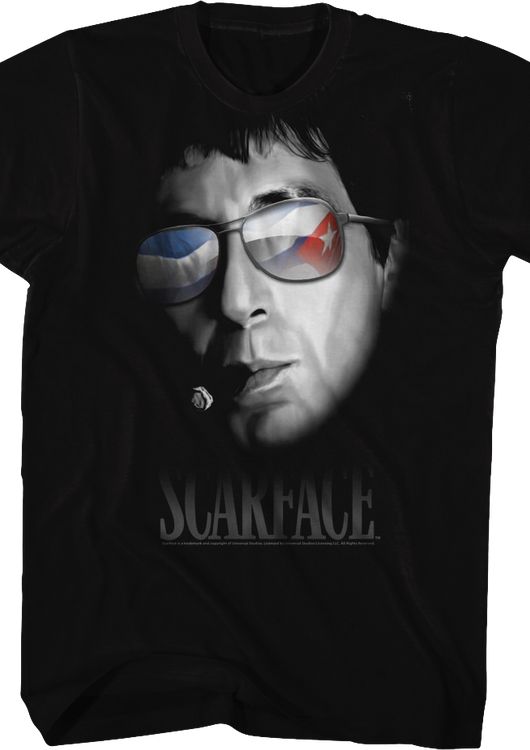Cuban Flag Scarface T-Shirt - main product image