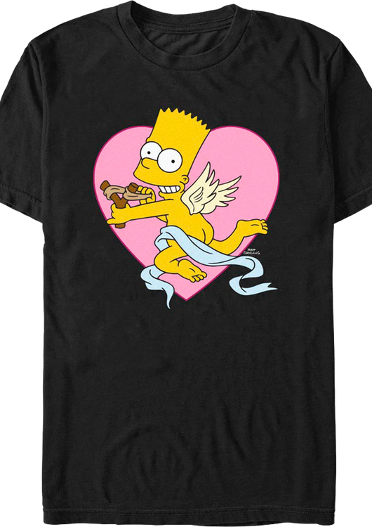 Cupid Bart Simpson T-Shirt - main product image