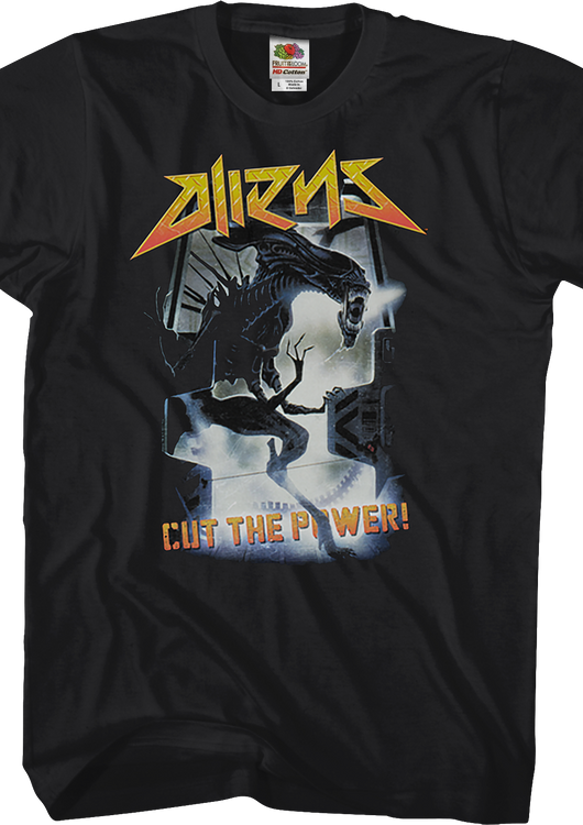 Cut The Power Aliens T-Shirt - main product image