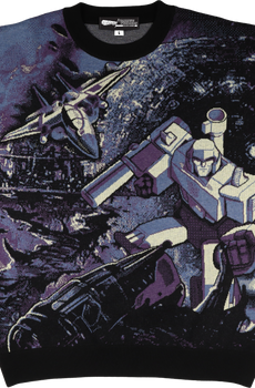 Cybertron Decepticons Transformers Knitted Sweater
