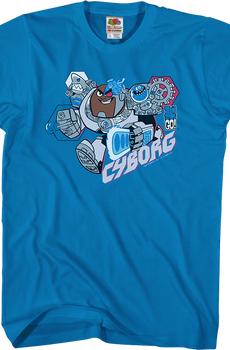 Cyborg Teen Titans Go T-Shirt